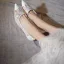 Elegant White Lace Flower Wedding Shoes 2021 3 cm Stiletto Heels Low Heel Pointed Toe Wedding Pumps High Heels