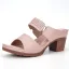 Roman Brown Street Wear Summer Womens Sandals High Heels 2021 7 cm Thick Heels Open / Peep Toe Sandals