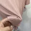 Summer Casual Grey Stripe Loose T-Shirts 2021 Scoop Neck Short Sleeve Women's Tops T-shirt
