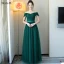 Simple Vert Foncé Robe Demoiselle D'honneur 2018 Princesse Noeud Sans Manches Dos Nu Longue Robe Pour Mariage