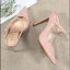 Chic / Belle Nues Désinvolte Slingbacks Escarpins 2020 Cuir Verni 10 cm Talons Aiguilles À Bout Pointu Escarpins