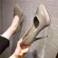 Sexy Black Rave Club Rhinestone Pumps 2020 12 cm Stiletto Heels Pointed Toe Pumps