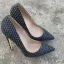Inhabituel Bleu Marine Cocktail Escarpins 2021 12 cm Talons Aiguilles Talons Hauts À Bout Pointu Escarpins