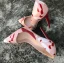 Schöne Multifarben Freizeit Gekritzel Pumps 2021 Lackleder 12 cm Stilettos Spitzschuh Hochhackige