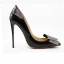 Charming Black Evening Party Rhinestone Bow Pumps 2021 12 cm Stiletto Heels High Heels Pointed Toe Pumps