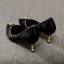 Schöne Schwarz Freizeit Leder Pumps 2021 6 cm Stilettos Spitzschuh Hochhackige Pumps