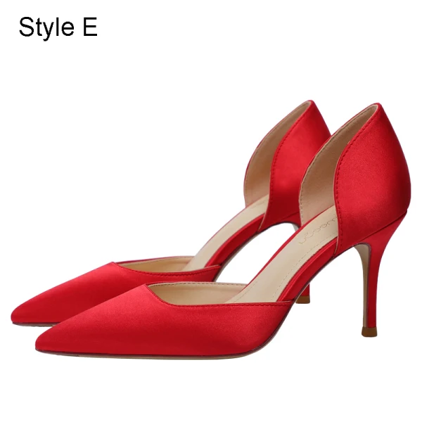 Chic / Beautiful Navy Blue Office OL Leather Open Side Womens Shoes 2021 8 cm Stiletto Heels Pointed Toe High Heels
