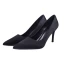 Fashion Black Evening Party Leather Pumps 2021 10 cm Stiletto Heels Pointed Toe Pumps High Heels