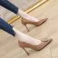 Mode Noire Soirée Faux Diamant Escarpins 2021 9 cm Talons Aiguilles À Bout Pointu Escarpins Talons Hauts