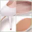 Enkla Vita Kontors Pumps 2018 11 cm Stilettklackar Pande Zote Toe Pumps