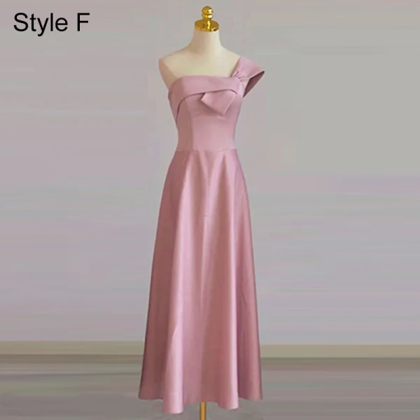 Modest / Simple Sage Green Bridesmaid Dresses 2021 A-Line / Princess Off-The-Shoulder Short Sleeve Floor-Length / Long Bridesmaid Wedding Party Dresses