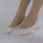 Chic / Beautiful White Wedding Shoes 2018 Lace Flower Rhinestone Pointed Toe Wedding Flat