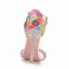 Amazing / Unique Multi-Colors Outdoor / Garden Womens Shoes 2018 Lace Flower Ankle Strap 6 cm Stiletto Heels Open / Peep Toe High Heels