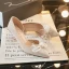 Mode Schwarz Abend Ball Perle Schleife Damenschuhe 2021 6 cm Stilettos Spitzschuh Hochhackige