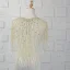 Moderne / Mode 2 Pièces Perlage Perle Rose Robe De Soirée 2019 Trompette / Sirène Cristal Faux Diamant Gland Encolure Dégagée Sans Manches Longue Robe De Ceremonie