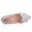 Charmant Multifarben Aschenputtel Kristall Brautschuhe 2019 Strass 9 cm Stilettos Spitzschuh Hochzeit Pumps