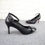 Fine Khaki Casual Damesko 2019 Lær Ankelstropp Spenne 7 cm Stiletthæler Spisse Pumps