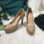Chic / Beautiful White Evening Party Rhinestone Pumps 2021 Leather 12 cm Stiletto Heels Waterproof Pointed Toe Pumps High Heels