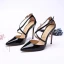 Modest / Simple Nude Evening Party Womens Shoes 2019 Leather Ankle Strap 11 cm Stiletto Heels Pointed Toe High Heels