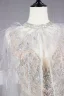 Haut de Gamme Champagne Détachable Avec Châle Robe De Soirée 2019 Trompette / Sirène V-Cou Fait main Perlage Cristal Faux Diamant Sans Manches Dos Nu Train De Balayage Robe De Ceremonie