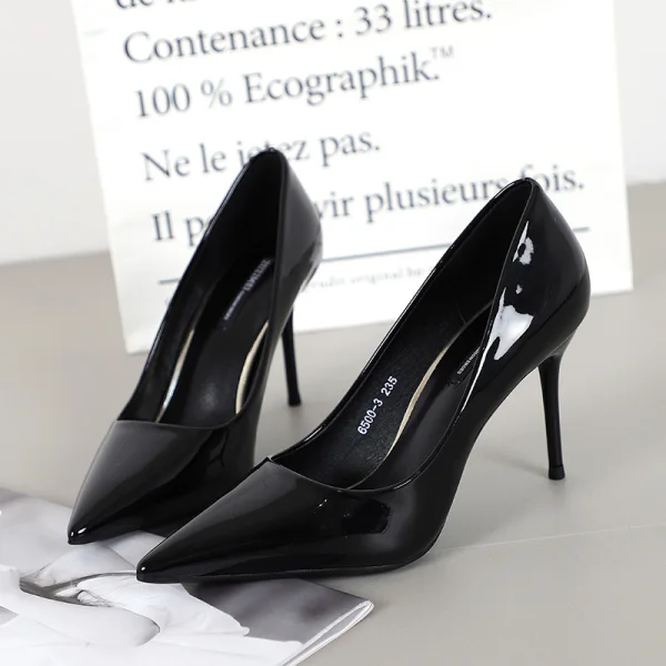 Chic / Beautiful White OL Pumps 2019 9 cm Stiletto Heels Pointed Toe Pumps