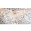 Elegant Grey Evening Dresses  2019 A-Line / Princess High Neck Beading Crystal Lace Flower 1/2 Sleeves Backless Floor-Length / Long Formal Dresses