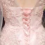 Elegant Evening Dresses  2018 A-Line / Princess Lace Flower Appliques Pearl Scoop Neck Backless Sleeveless Floor-Length / Long Formal Dresses