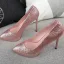 Glitter Candy Roze Avond Pumps 2019 Pailletten 12 cm Naaldhakken / Stiletto Spitse Neus Pumps