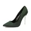 Affordable Red OL Pumps 2020 Suede 10 cm Stiletto Heels Pointed Toe Pumps