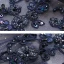 Edles Farbverlauf Violett Abendkleider 2020 A Linie Spaghettiträger Kristall Spitze Blumen Strass Pailletten Ärmellos Rückenfreies Lange Festliche Kleider