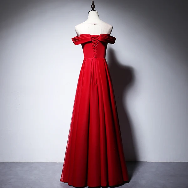 Elegant Black Evening Dresses 2020 A-Line / Princess Scoop Neck Beading Short Sleeve Backless Floor-Length / Long Formal Dresses