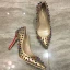 Schöne Königliches Blau Ball Pumps 2018 Niet Leder 12 cm Stilettos Spitzschuh Pumps