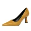 Modest / Simple Red Street Wear Pumps 2020 Snakeskin Print 7 cm Stiletto Heels Pointed Toe Pumps