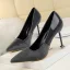 Affordable Burgundy Casual Pumps 2020 Suede 9 cm Stiletto Heels Pointed Toe Pumps