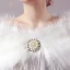 White Winter Lace-up Faux Fur Wedding Prom Shawls 2017