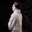 Luxe Blanche châle 2020 Perlage Faux Diamant Polyester Col Haut La Mariée Mariage Soirée Promo Hiver 3/4 Manches Châles Accessorize