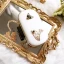 Chic / Beautiful 2017 White Leaf Rhinestone PU Beach Church Outdoor / Garden Clutch Bags