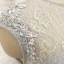 Luxury / Gorgeous Silver Short Trumpet / Mermaid Mother Of The Bride Dresses 2019 Lace U-Neck Appliques Backless Beading Sequins Handmade  Church Wedding Party Dresses