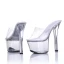 Unique 2017 Weiß Freizeit PU Herbst Hochhackige Stilettos 15 cm / 6 inch Peeptoes Pumps