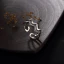 Vintage Silver Handgjort Lucky Tro Ringa Saterling Silver Karnevalsklubb Ringar 2019 Tillbehör