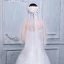 Chic / Beautiful 2017 Evening Party White Appliques Tulle Wedding Veils