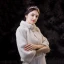 Luxe Blanche châle 2020 Perlage Faux Diamant Polyester Col Haut La Mariée Mariage Soirée Promo Hiver 3/4 Manches Châles Accessorize