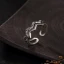 Vintage Silver Handgjort Lucky Tro Ringa Saterling Silver Karnevalsklubb Ringar 2019 Tillbehör
