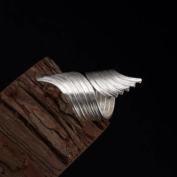 Vintage Silver Handgjort Enfärgad Saterling Silver Karnevalsklubb Ringar 2019 Tillbehör