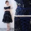 Chic / Beautiful Royal Blue Graduation Dresses 2017 Strapless Lace Appliques Backless Strappy Homecoming A-Line / Princess Party Dresses