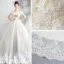 Luxe Blanche Cathedral Train Mariage 2018 Tulle Lacer Bustier Perlage Appliques Dos Nu Robe Boule Robe De Mariée