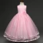 Chic / Beautiful Candy Pink Flower Girl Dresses 2017 A-Line / Princess U-Neck Appliques Lace Butterfly Wedding