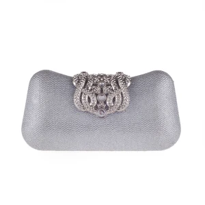 Piękne Srebrny Rhinestone Metal 2018