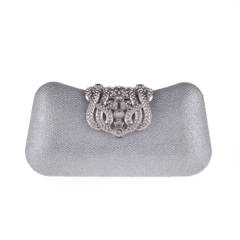 Chic Beautiful Silver Rhinestone Metal 2018
