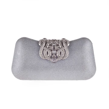 Chic Belle Argenté Faux Diamant Métal 2018